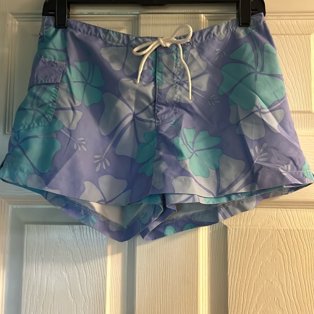 Tropical Board Bathing Suit Shorts